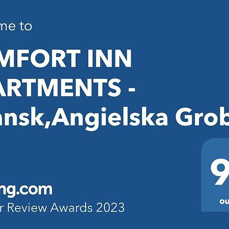 Comfort Inn Apartments - Gdansk,Angielska Grobla Екстериор снимка